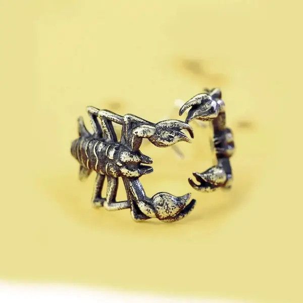 Jewelry × Vintage Scorpion Ring Adjustable Size ONE SIZE - 4 Thumbnail