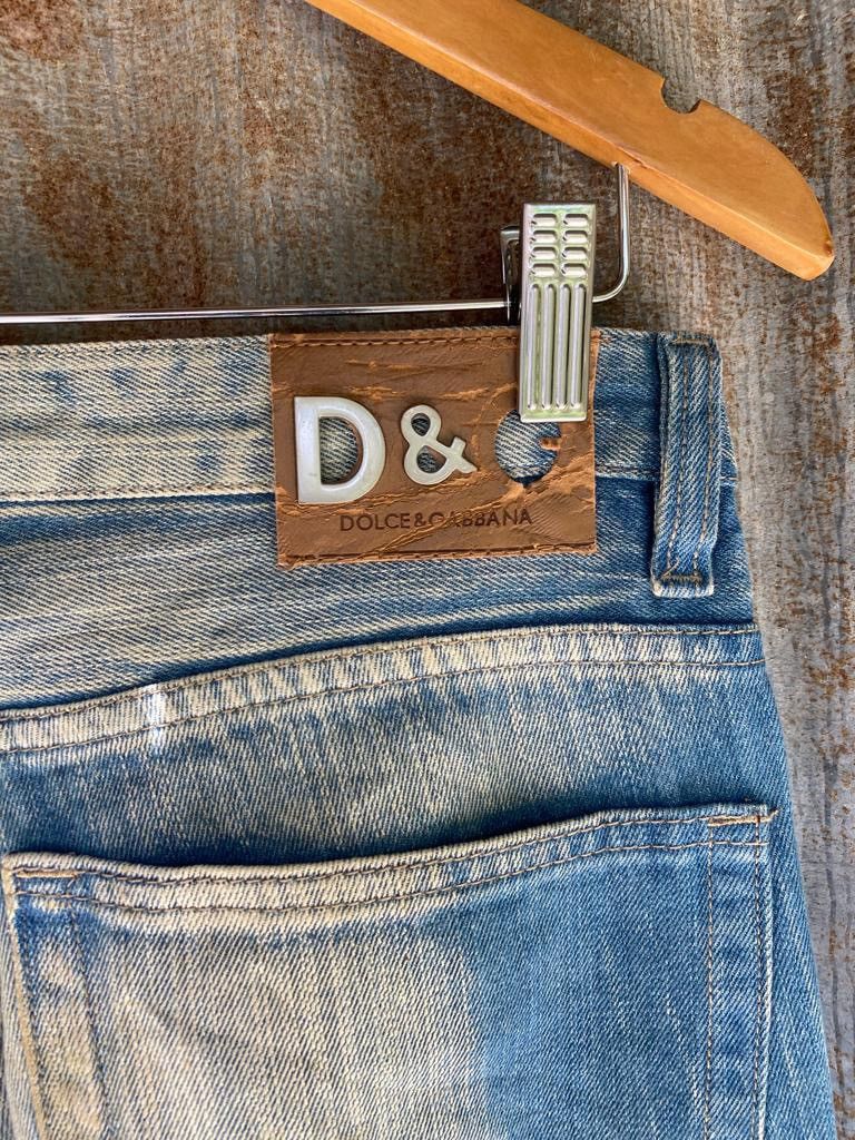 Dolce & Gabbana Archives by Dolce And Gabbana distressed poems jeans Size US 31 - 6 Thumbnail