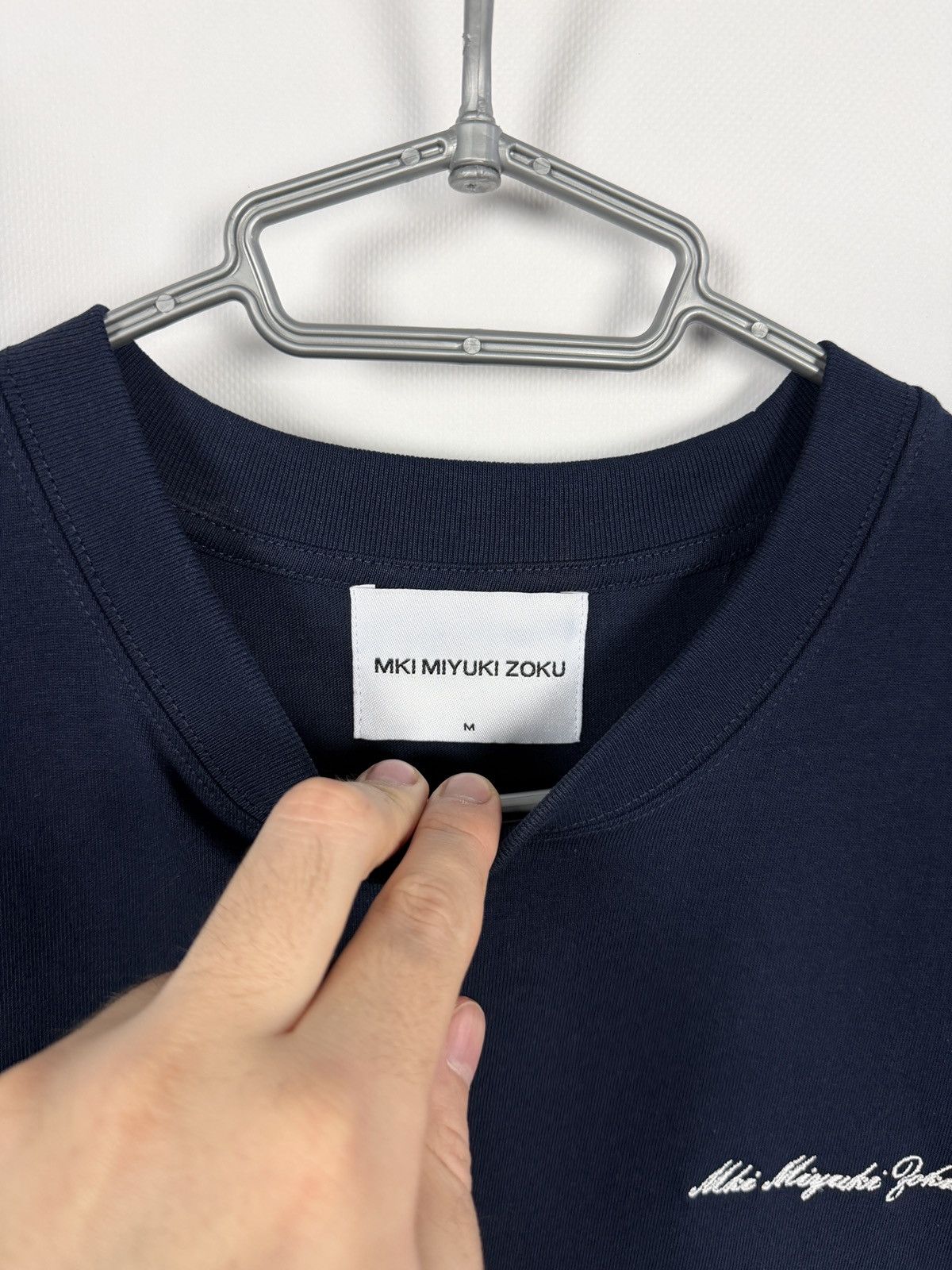 Mki Miyuki Zoku Men’s Mki Miyuki Zoku Short Sleeve T-Shirt Navy Blue Size M Size US M / EU 48-50 / 2 - 6 Thumbnail