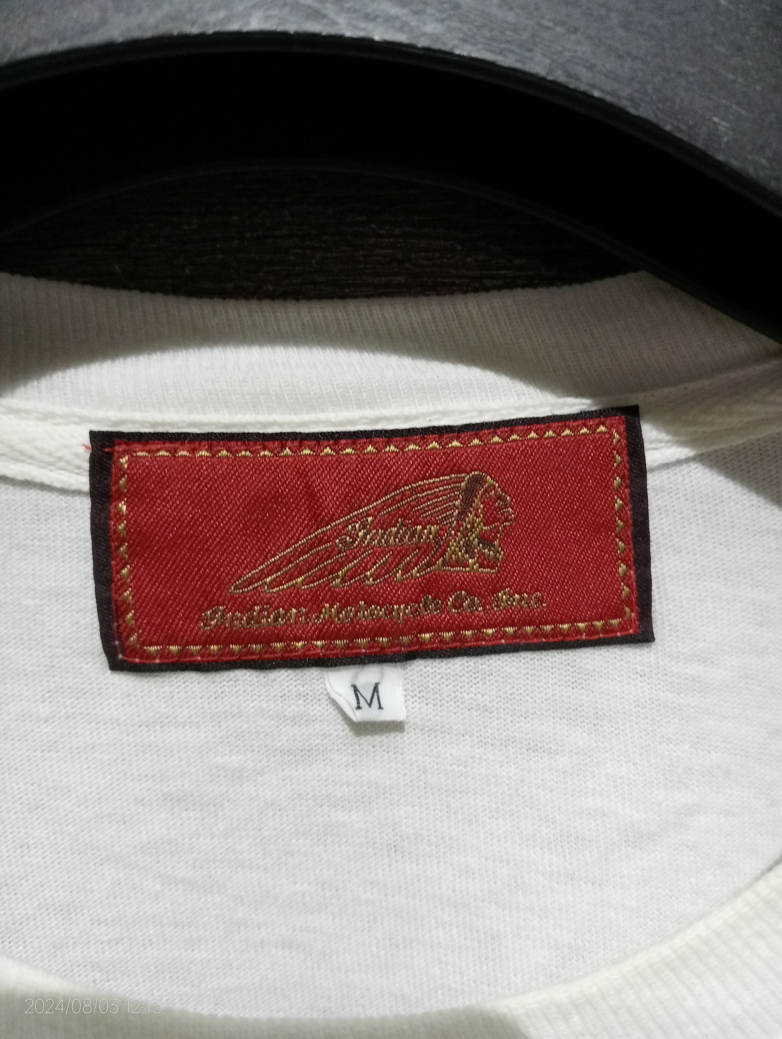Indian Motorcycle Vintage Indian Motorcycle Tee Very Rare Size US L / EU 52-54 / 3 - 3 Thumbnail