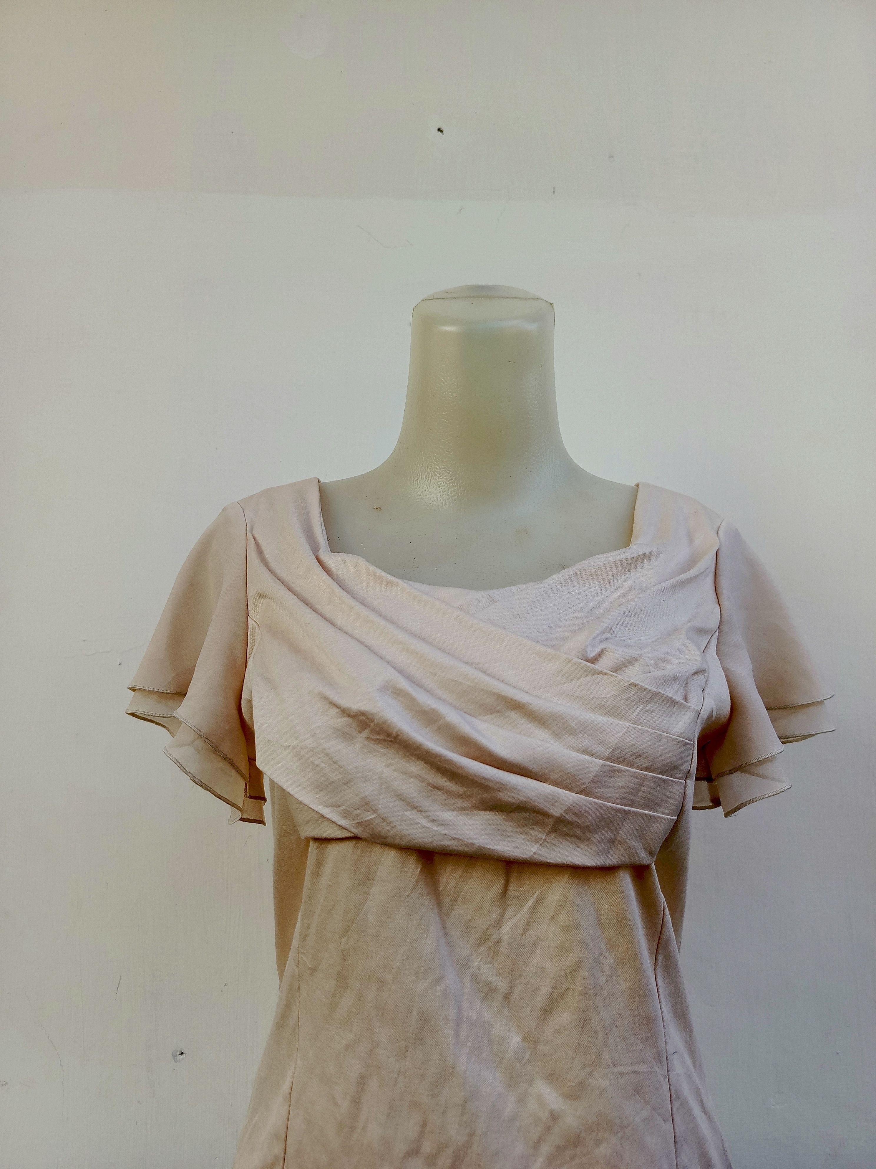 Japanese Brand Materia Milano Draped Top — Minimal Chic — NVMBER17 Size XS / US 0-2 / IT 36-38 - 2 Thumbnail