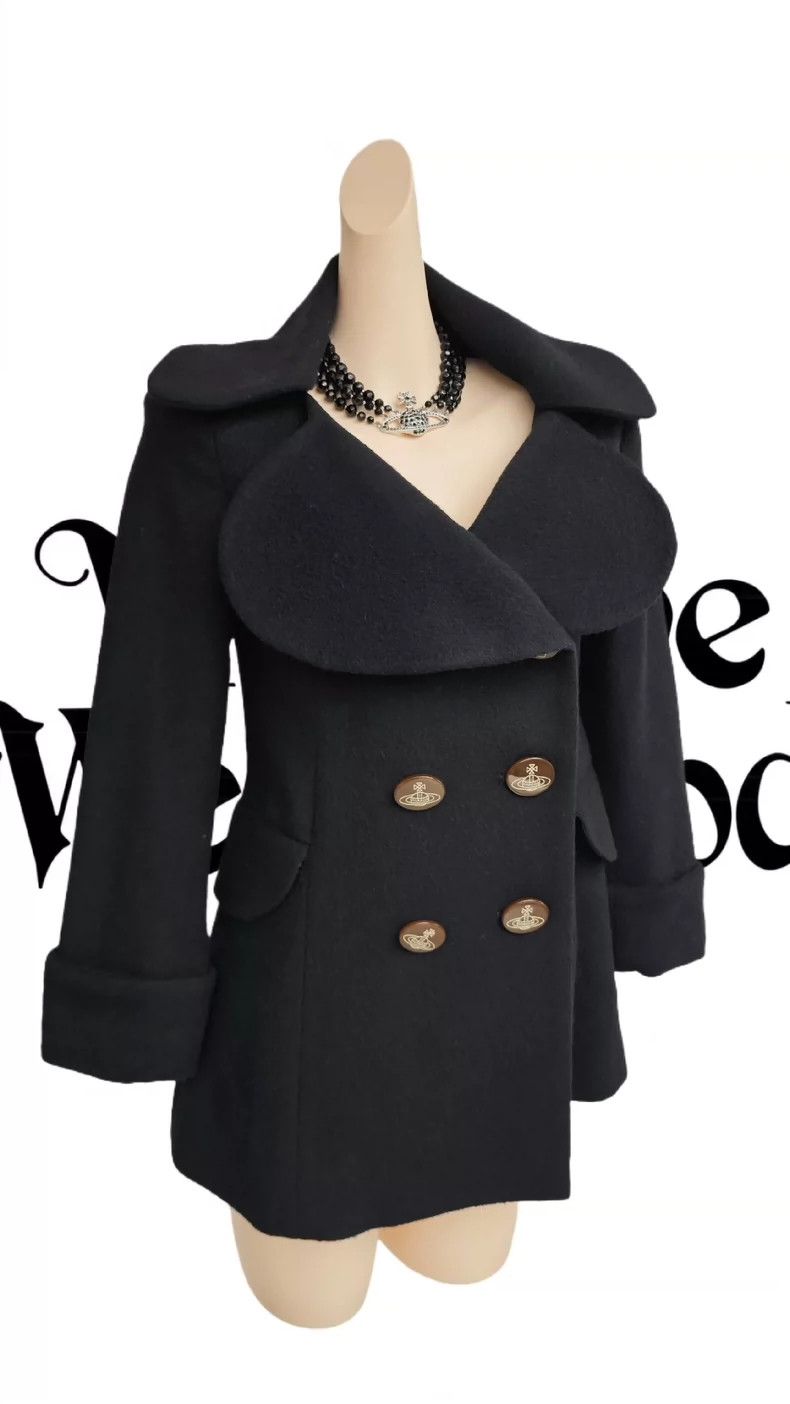 Vivienne Westwood Vivienne Westwood Love leads to a woolen coat Size S / US 4 / IT 40 - 2 Thumbnail