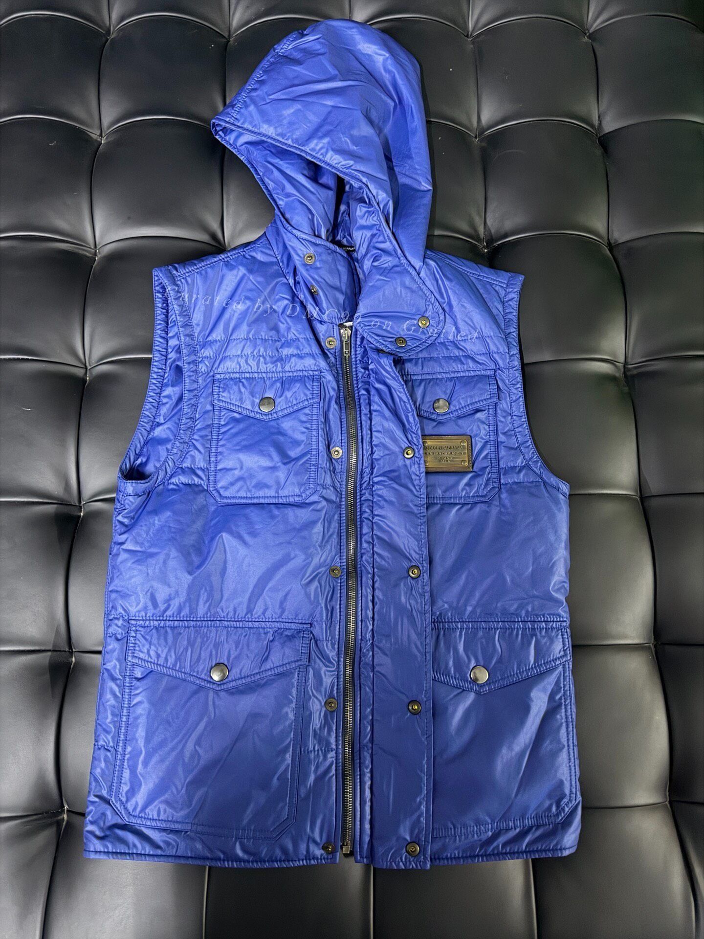 Dolce & Gabbana Dolce & Gabbana Hooded Lightweight Down Vest Size US S / EU 44-46 / 1 - 1 Thumbnail