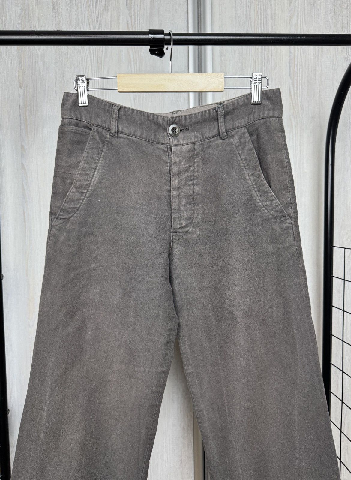 Margaret Howell MARGARET HOWELL vintage faded Cotton Wide Pants made in UK Size 27" / US 4 / IT 40 - 3 Thumbnail