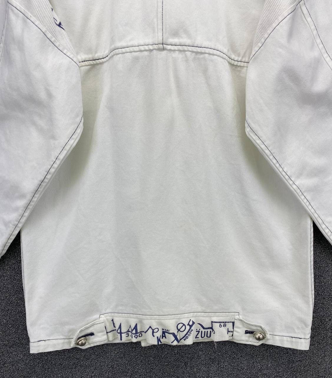 Kansai Yamamoto Vintage 90 Kansai Yamamoto Double Breasted Denim Coat Jacket Size US M / EU 48-50 / 2 - 14 Thumbnail