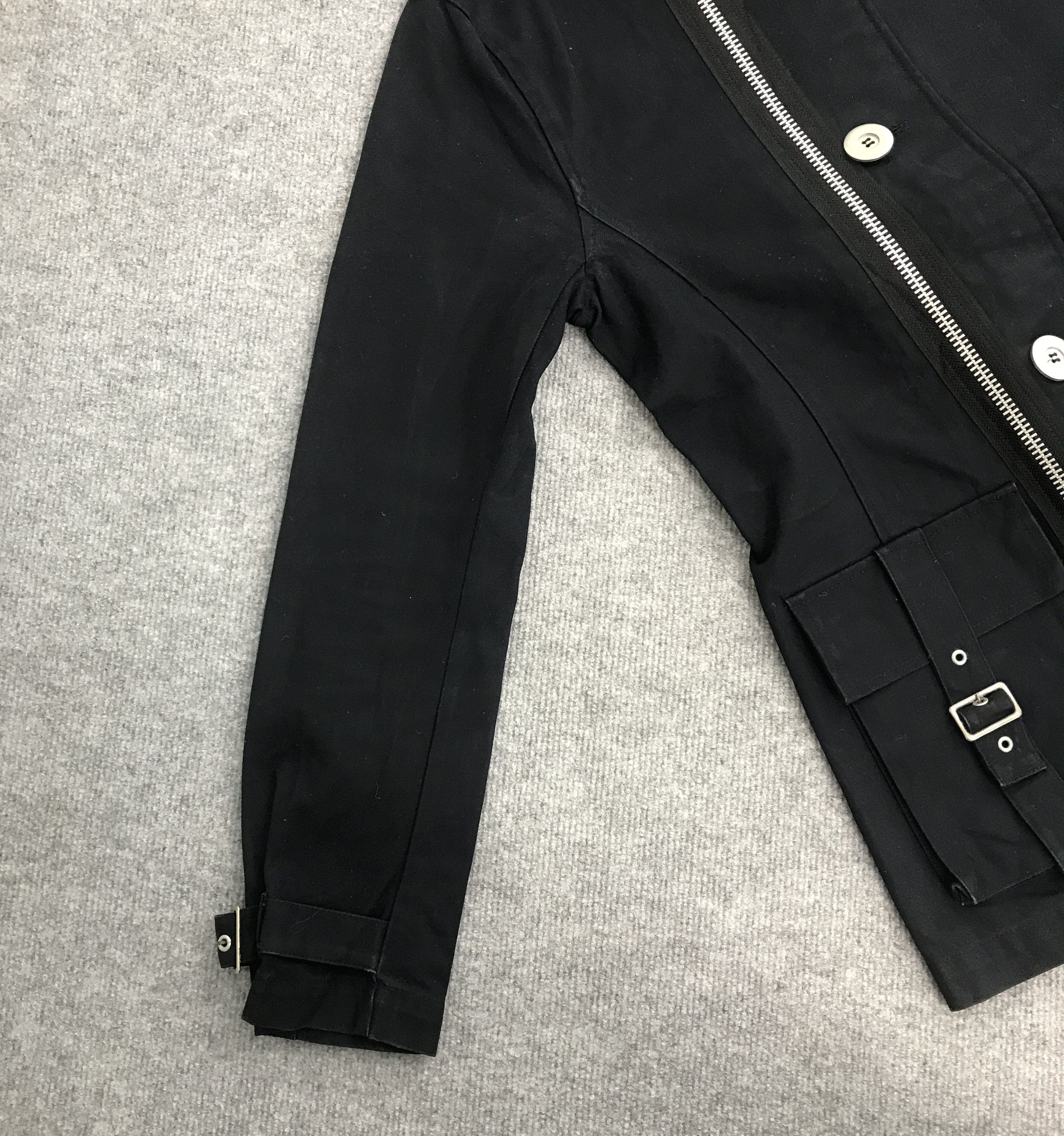 Japanese Brand × No Future 🔥Rare no future bondage black zipper jacket Size US M / EU 48-50 / 2 - 9 Thumbnail
