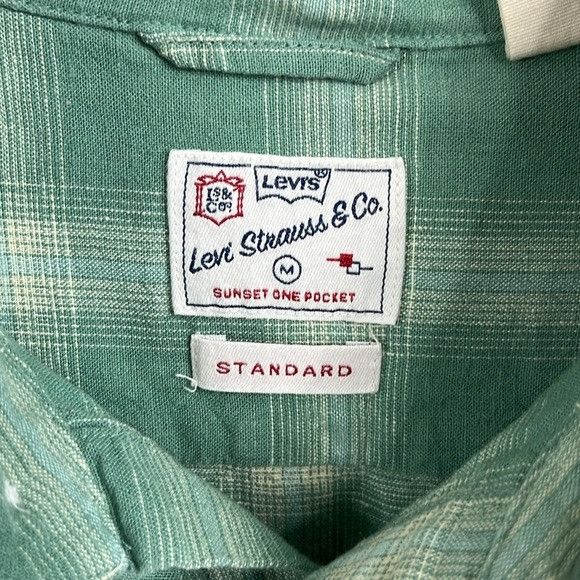 Levi's Levi's Sunset 1 Pocket Plaid Red Tab Raphael Gridded Standar Size US M / EU 48-50 / 2 - 10 Thumbnail