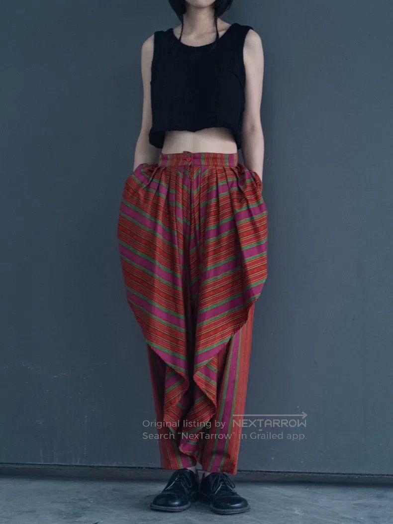 Kenzo Kenzo size M Lace wide-leg pants Size 24" / US 00 / IT 34 - 4 Thumbnail