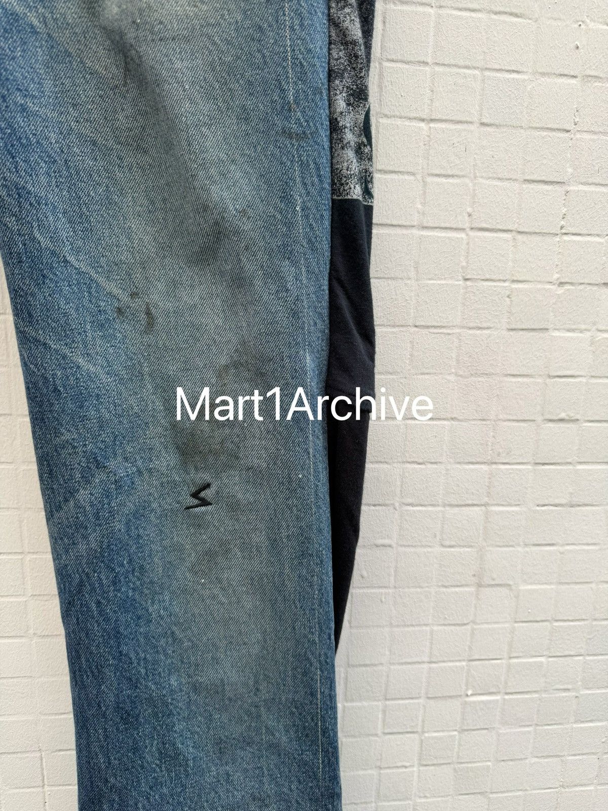 Undercover Undercover 06SS “T” era hybrid denim Size US 34 / EU 50 - 4 Thumbnail