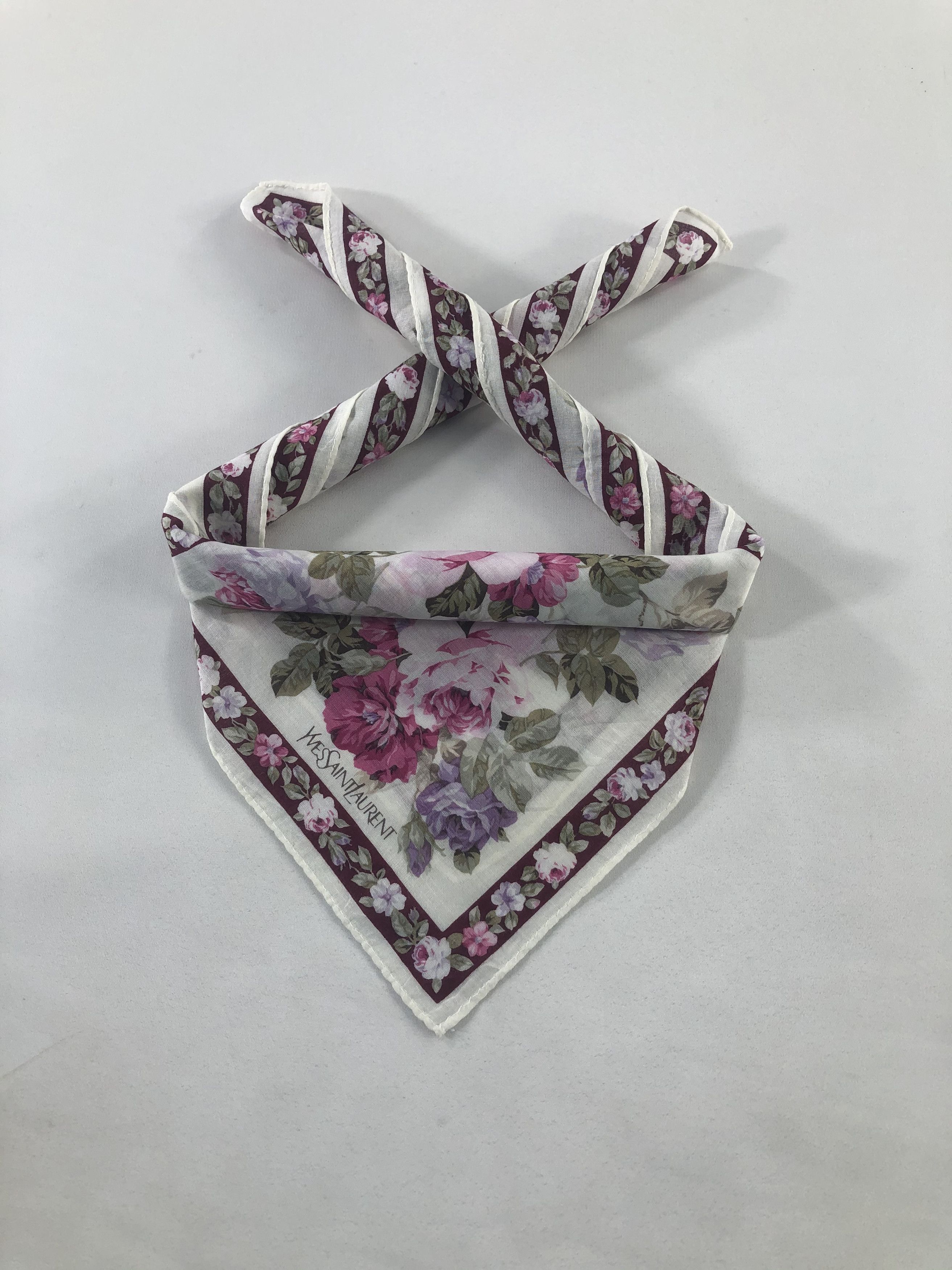 Yves Saint Laurent Handkerchief / Bandana / Neckerchief