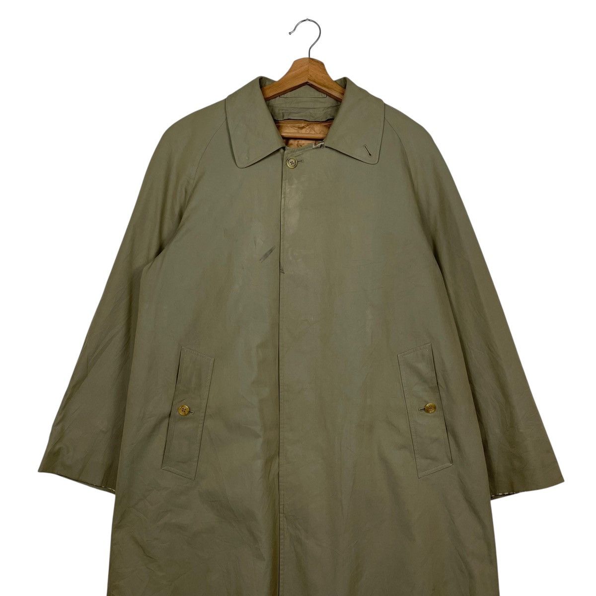 Burberry Vintage Burberrys Shearford Nova Check Trench Coat Size US M / EU 48-50 / 2 - 4 Thumbnail