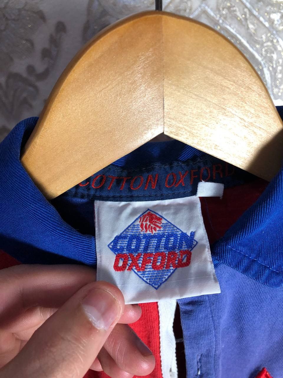 Cotton Traders × Vintage VERY RARE COTTON OXFORD FRANCE RETRO RUGBY JERSEY Y2K 90s Size US S / EU 44-46 / 1 - 4 Thumbnail