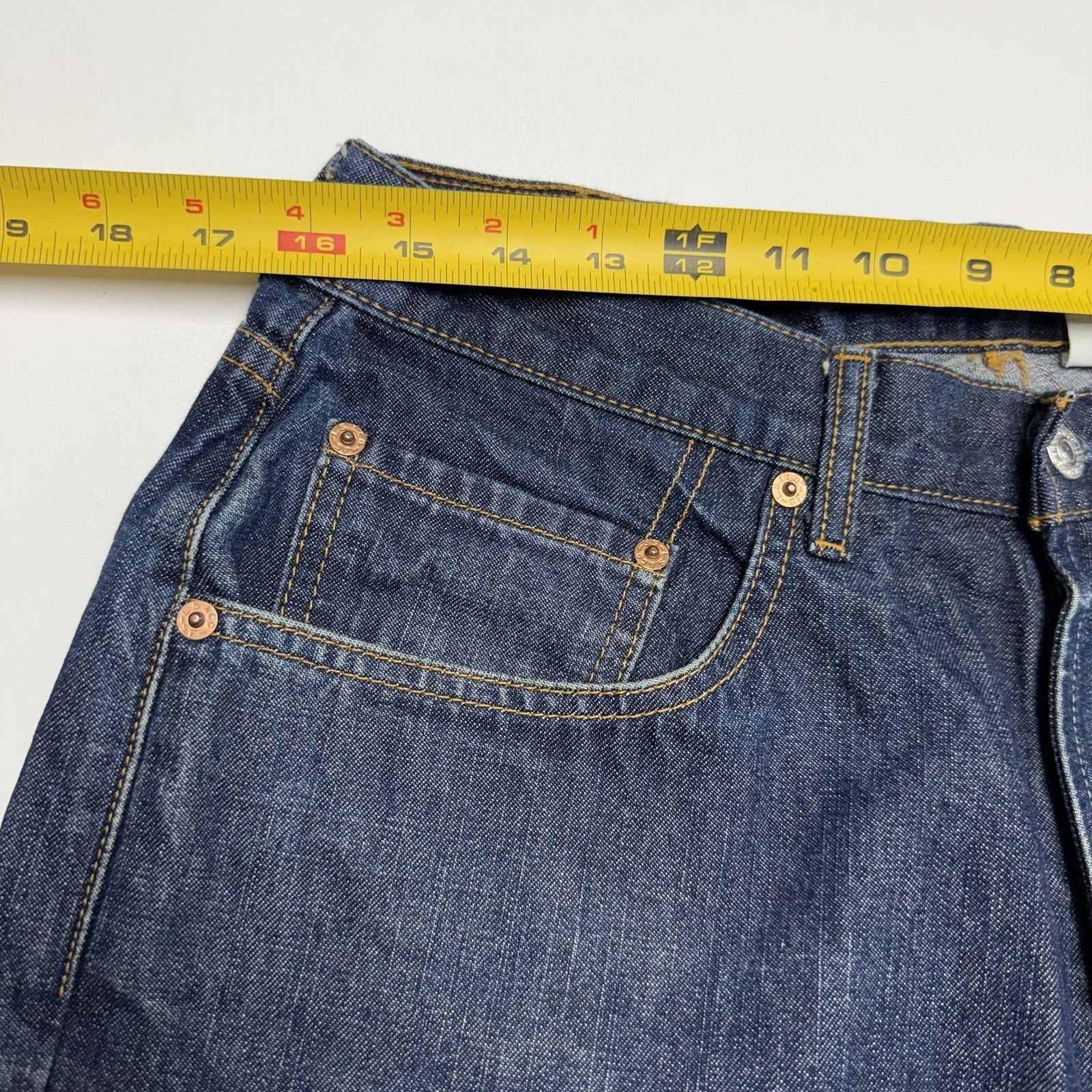 Levi's Vintage Levi's 569 Sample Jeans Mens 32x32 Straight Baggy Size US 32 / EU 48 - 11 Thumbnail