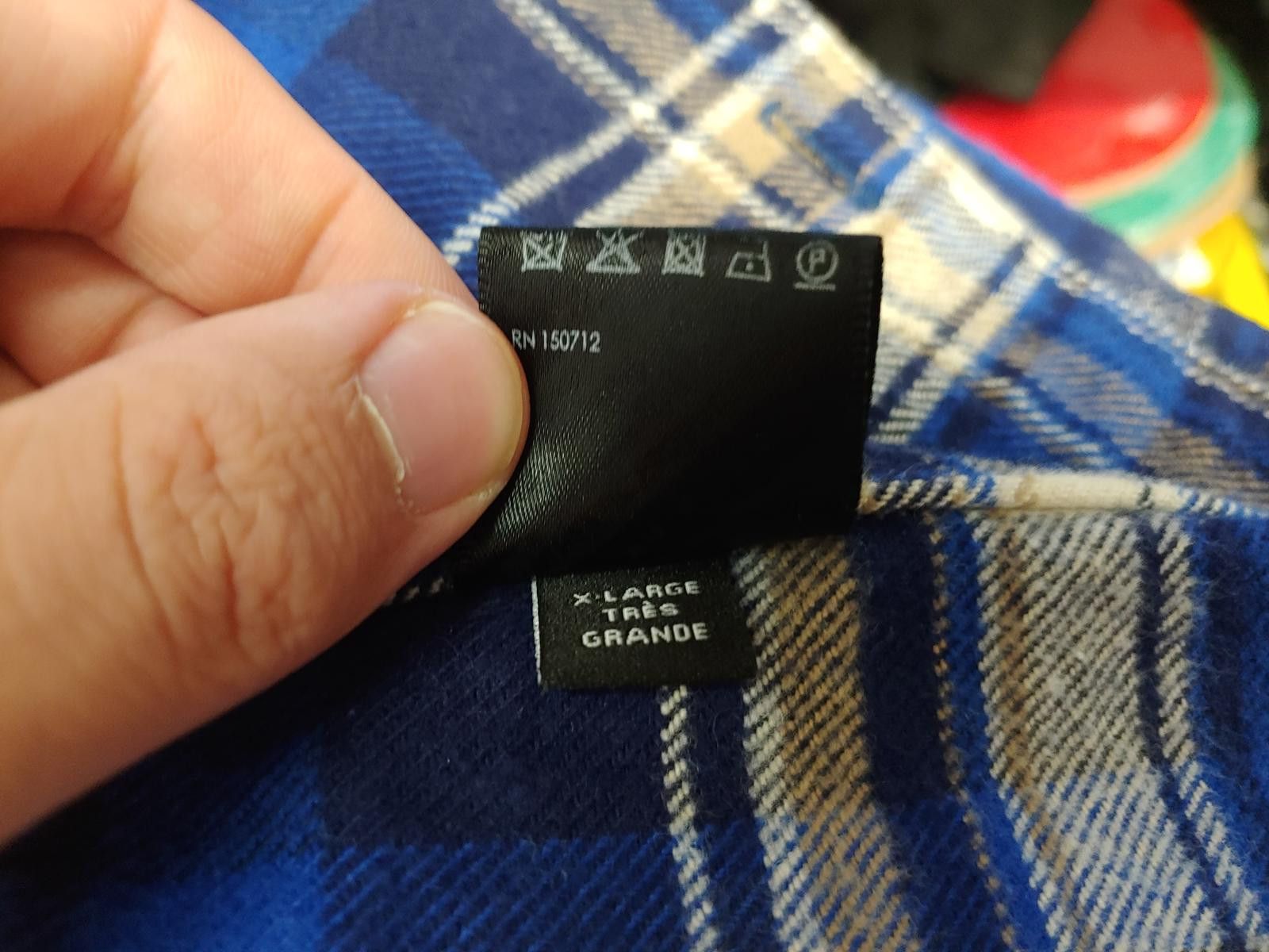 Amiri Amiri X TGCW Blue Flame Flannel Shirt Size US XL / EU 56 / 4 - 6 Thumbnail