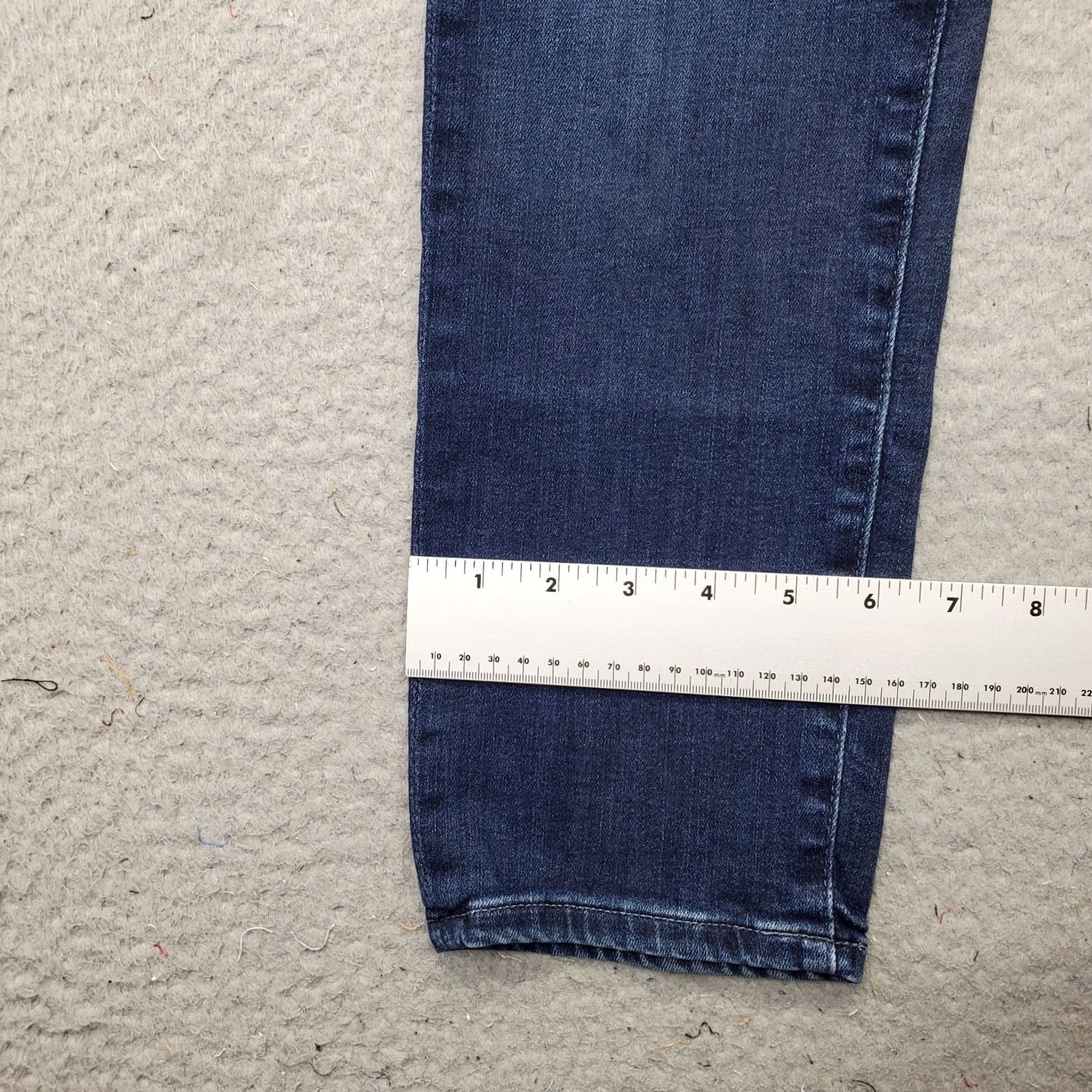 Denime AG Adriano Goldschmied Prima Cigarette Ankle Jeans Womens 30R Blue Denim Stretch Denim Jeans Women 30 Size 30" / US 8 / IT 44 - 5 Thumbnail