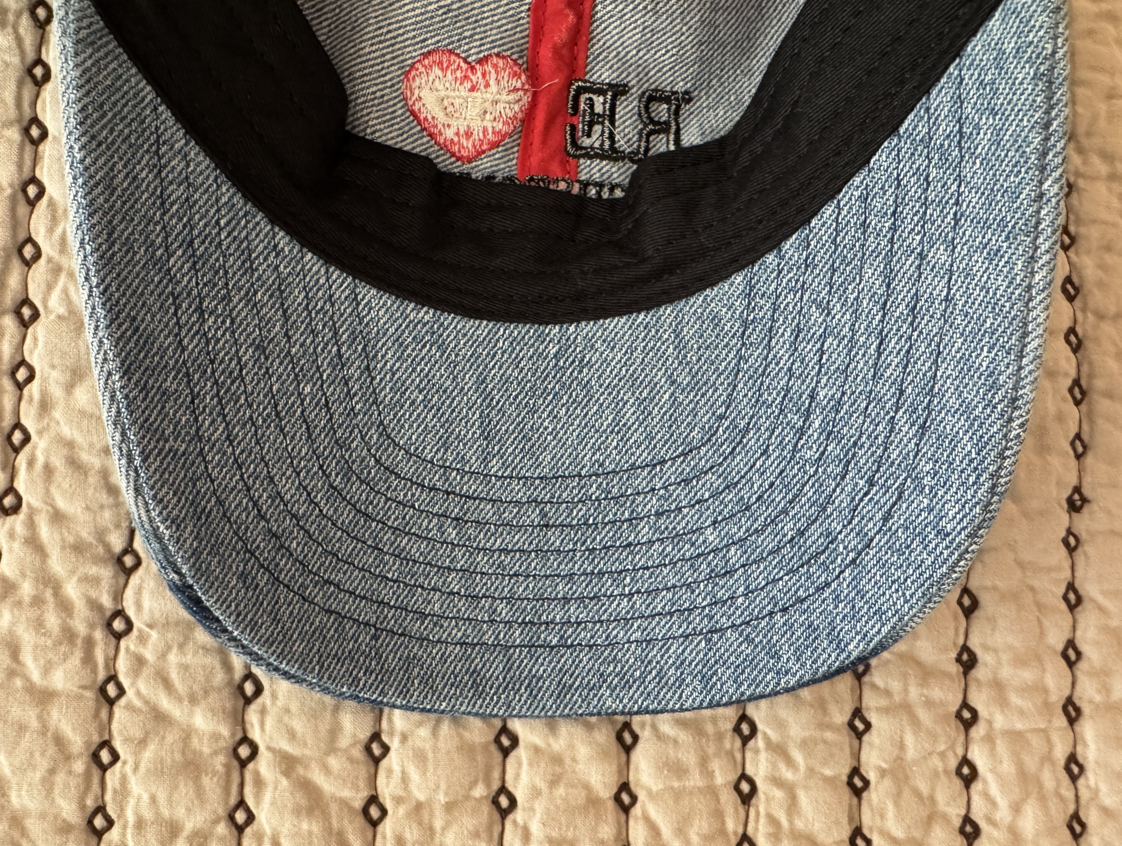 READYMADE READYMADE x DIESEL ONE-OF-A-KIND REPURPOSED DENIM HAT OS NEW Size ONE SIZE - 16 Thumbnail