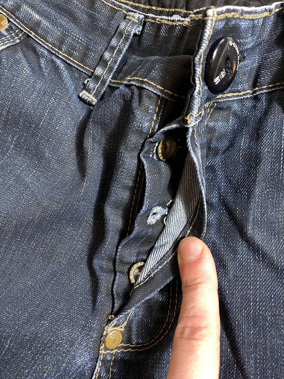 G-Star × Vintage Vintage Gstar jeans Size US 30 / EU 46 - 8 Thumbnail