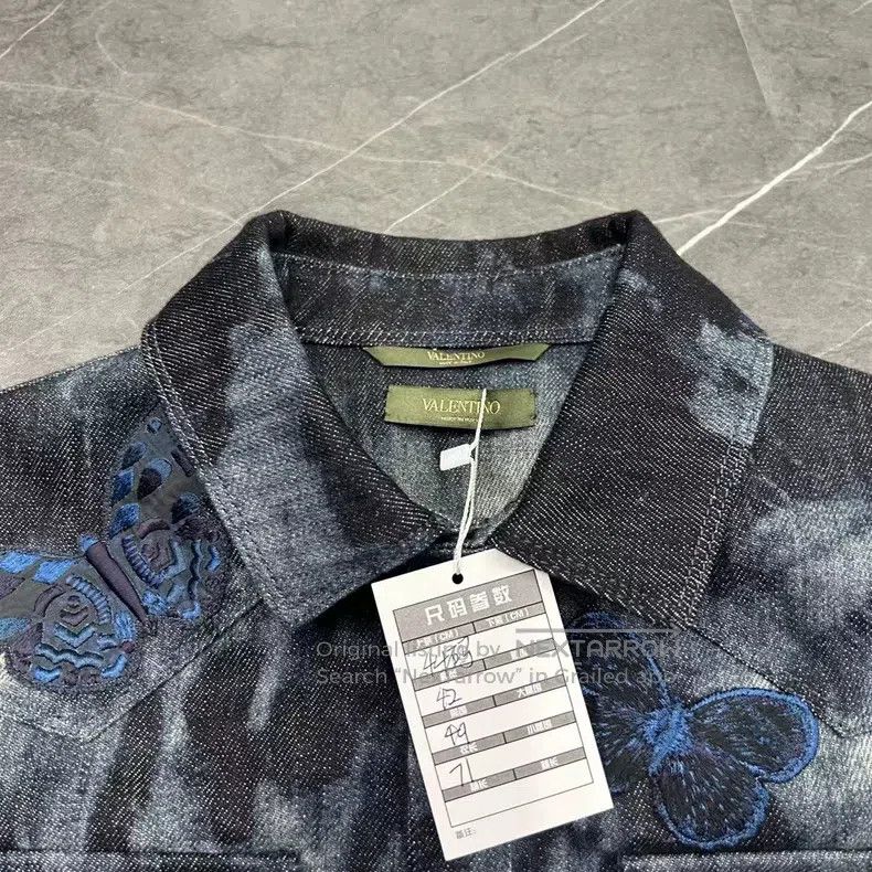 Valentino Valentino Butterfly tie-dye denim jacket Size US S / EU 44-46 / 1 - 3 Thumbnail
