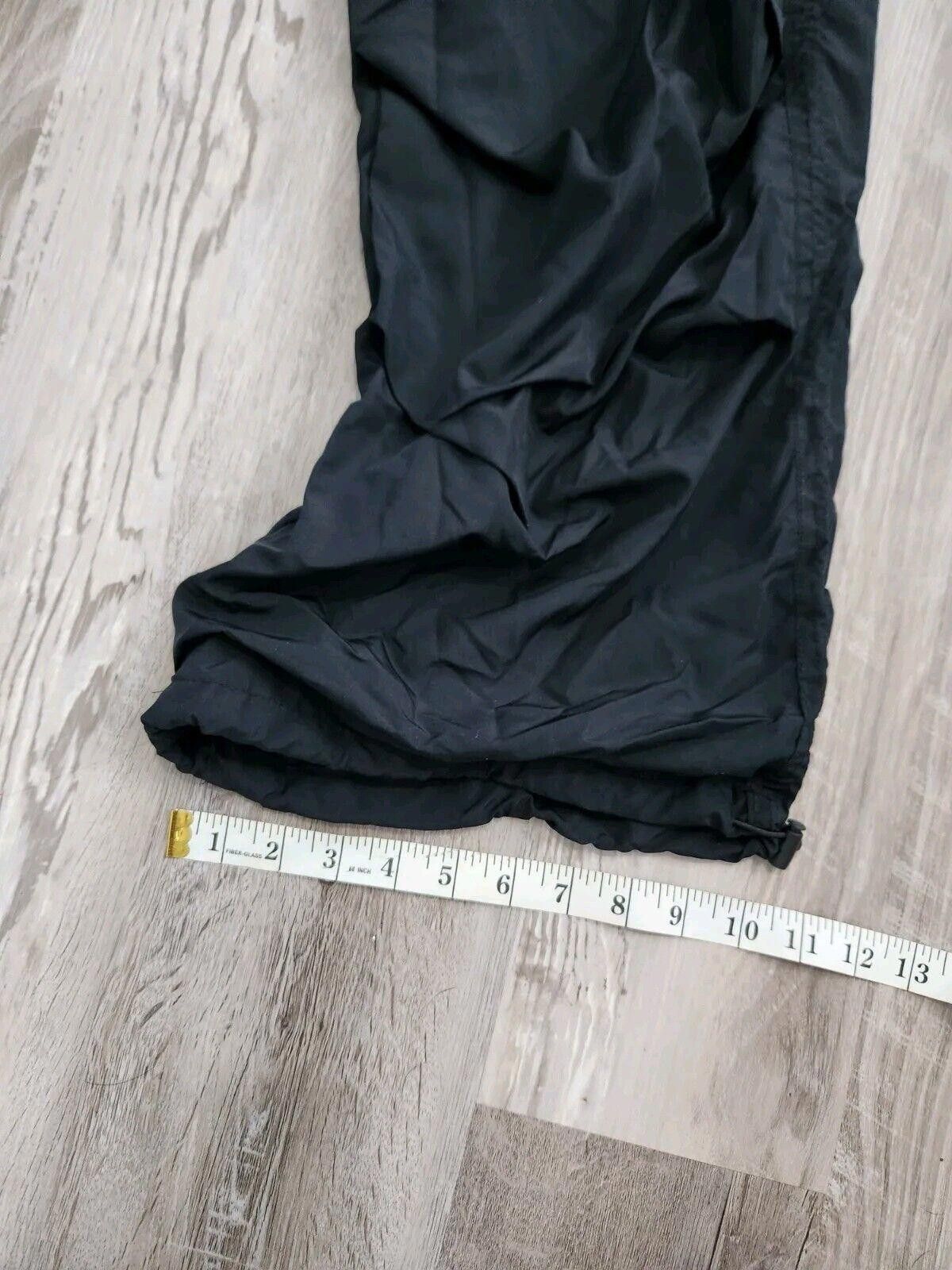 Designer Jolie And Joy Pants Small Black NWT baggy Y2K Drawstring Size 28" / US 6 / IT 42 - 7 Thumbnail
