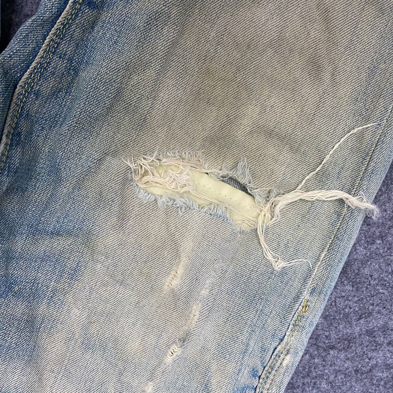 Japanese Brand 💥Best Offer💥Vintage Levis Carpenter Distressed Denim Size US 30 / EU 46 - 9 Thumbnail