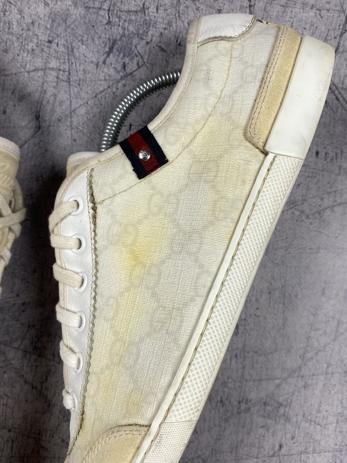 Gucci Vintage Gucci GG Canvas Monogram Low Sneakers Shoes Size US 8 / EU 41 - 11 Thumbnail