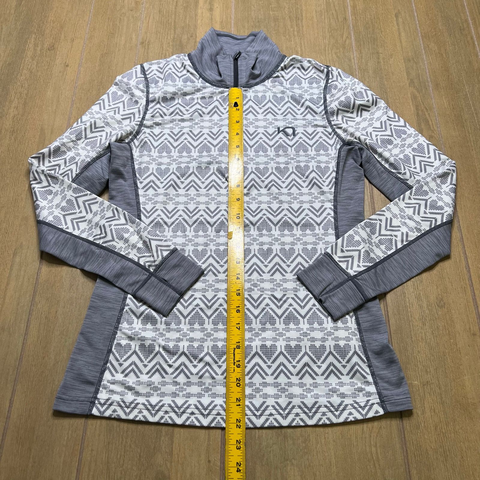 Vintage kari traa base layer top Sz M Women’s Quarter Zip Outdoors Size M / US 6-8 / IT 42-44 - 5 Thumbnail