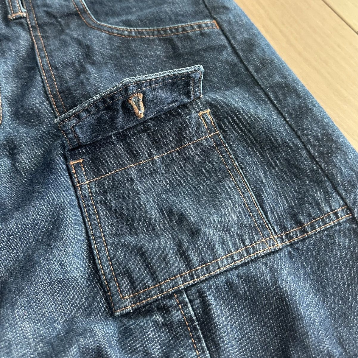 Japanese Brand Body Butter 1990s Balloon Cargo Jeans Size US 30 / EU 46 - 8 Thumbnail
