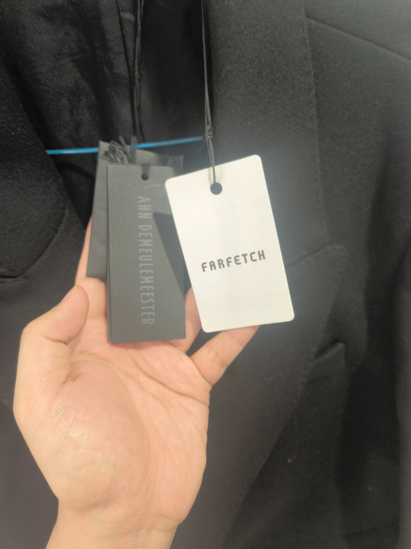 Ann Demeulemeester ann demeulemeester black coat Size L / US 10 / IT 46 - 6 Thumbnail