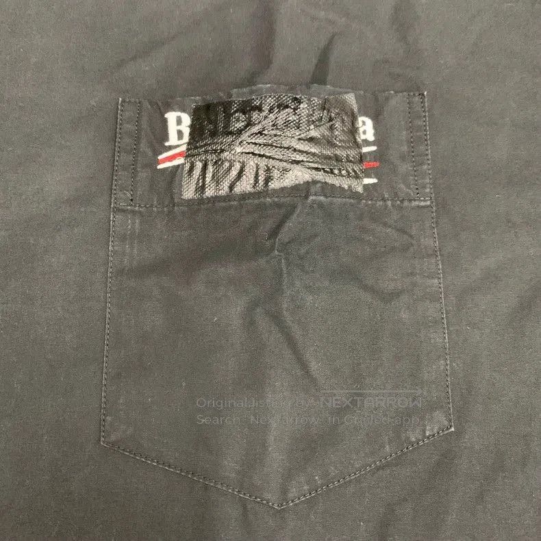 Balenciaga Balenciaga Black Tape Wave Coke Shirt Jacket. Size US L / EU 52-54 / 3 - 5 Thumbnail