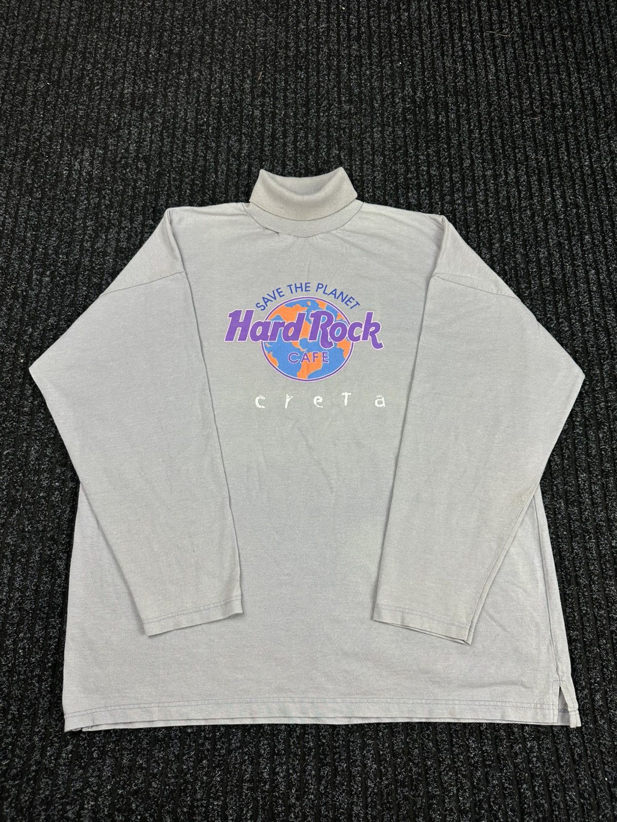 Hard Rock Cafe Vintage Hard Rock Cafe Save The Planet Creta Golf L/S sz XL Size US XL / EU 56 / 4 - 1 Thumbnail