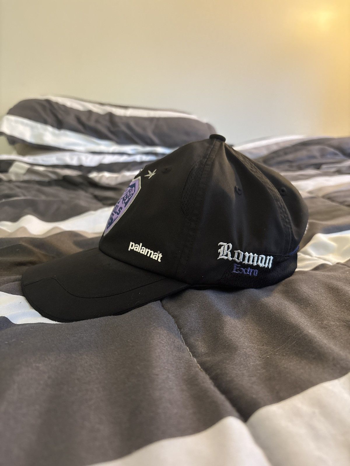 Palace Palace Palamat Shell 6-Panel Hat Black/Purple Size ONE SIZE - 2 Thumbnail