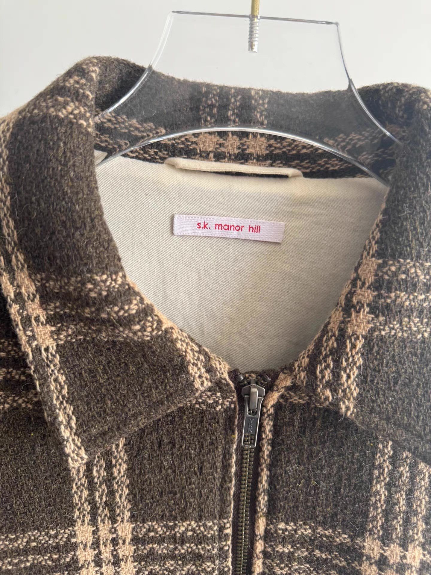 s.k. manor hill s.k. manor hill Wool Plaid Jacket Q17 Size US M / EU 48-50 / 2 - 3 Thumbnail