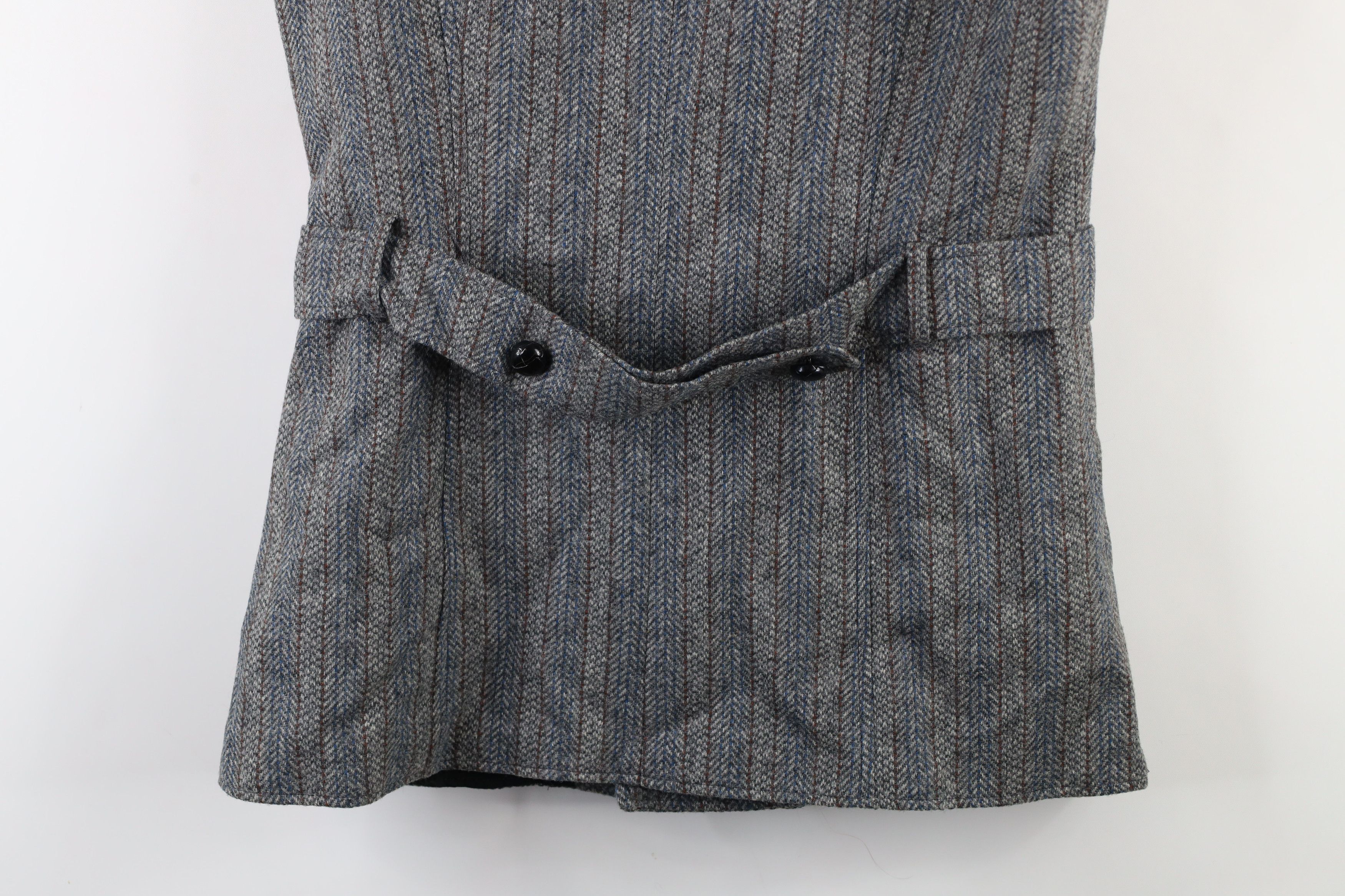 Vintage Vintage 60s 70s Streetwear Tweed Button Back Vest Jacket USA Size M / US 6-8 / IT 42-44 - 13 Thumbnail