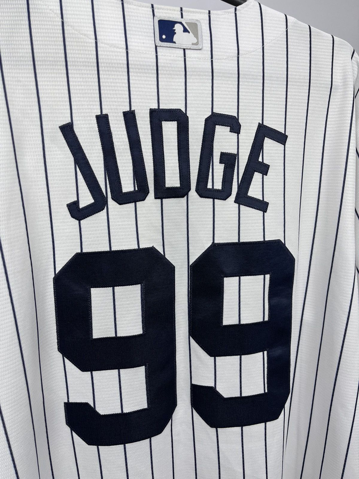 Majestic × New York Yankees Majestic Aaron Judge NY Yankees Home Jersey Size LWhite #99 Size US L / EU 52-54 / 3 - 10 Thumbnail
