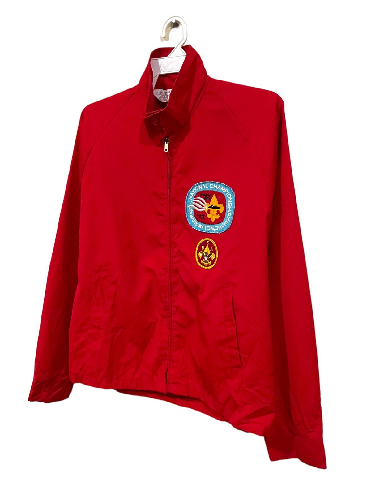 Vintage 1973' OMBRA BSA Official Jacket Boy Scout USA Talon Zipper Size US L / EU 52-54 / 3 - 4 Thumbnail