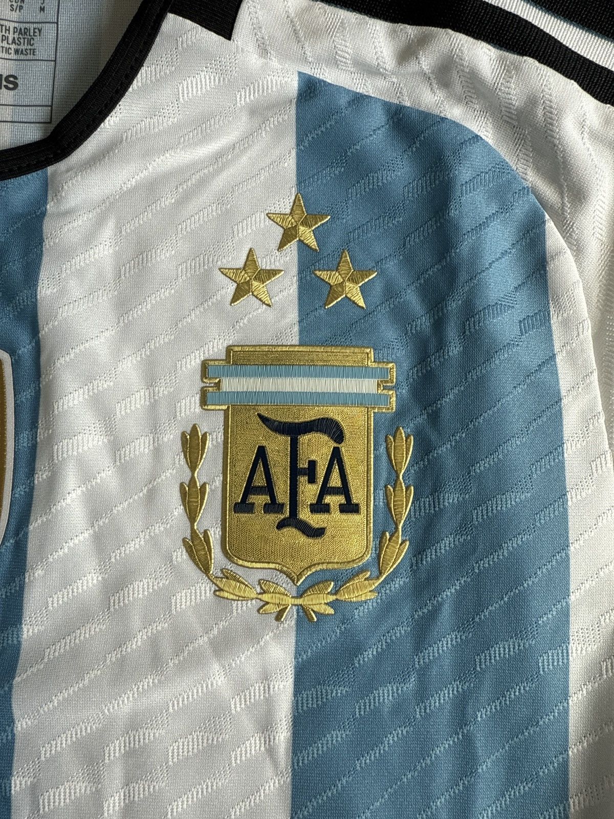 Adidas 2022 Argentina 3 star authentic home shirt Small Size US S / EU 44-46 / 1 - 5 Thumbnail