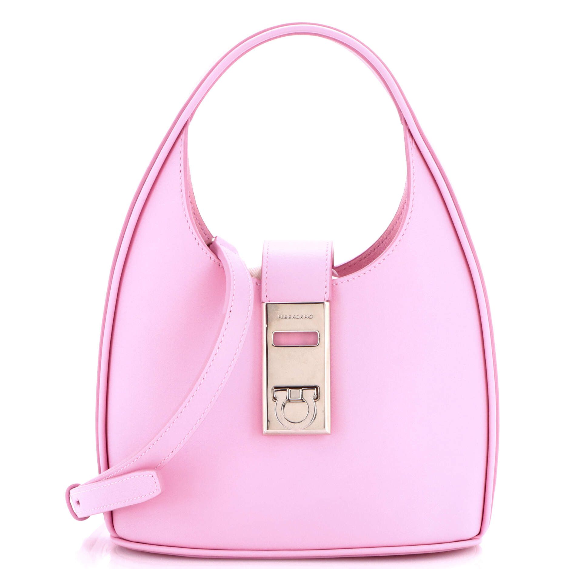 Salvatore Ferragamo Gancini Buckle Hobo Size ONE SIZE - 1 Thumbnail