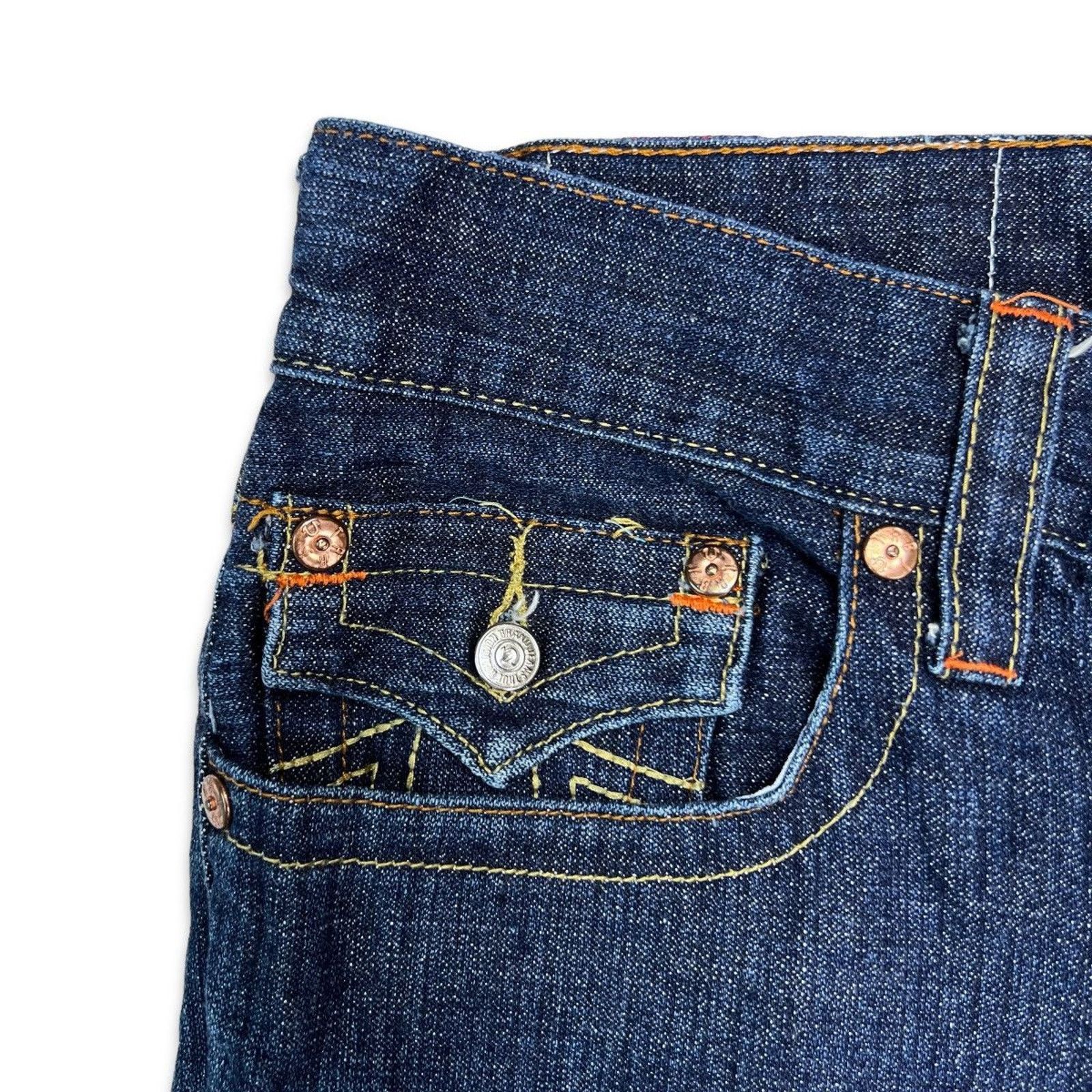 True Religion × Vintage Vintage True Religion Billy Jeans 36x32 USA Bootcut Denim Size US 36 / EU 52 - 2 Thumbnail