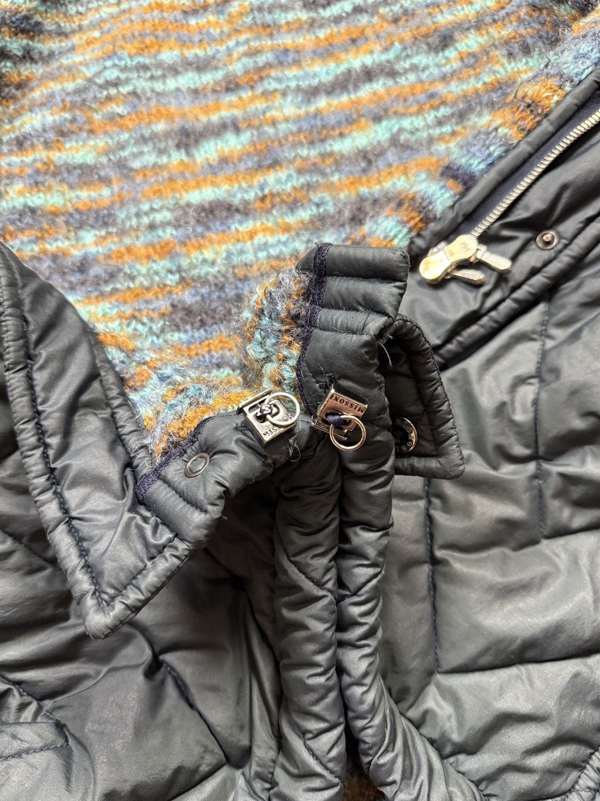 Missoni Jacket Coat wool Vintage Missoni Size XL / US 12-14 / IT 48-50 - 10 Thumbnail