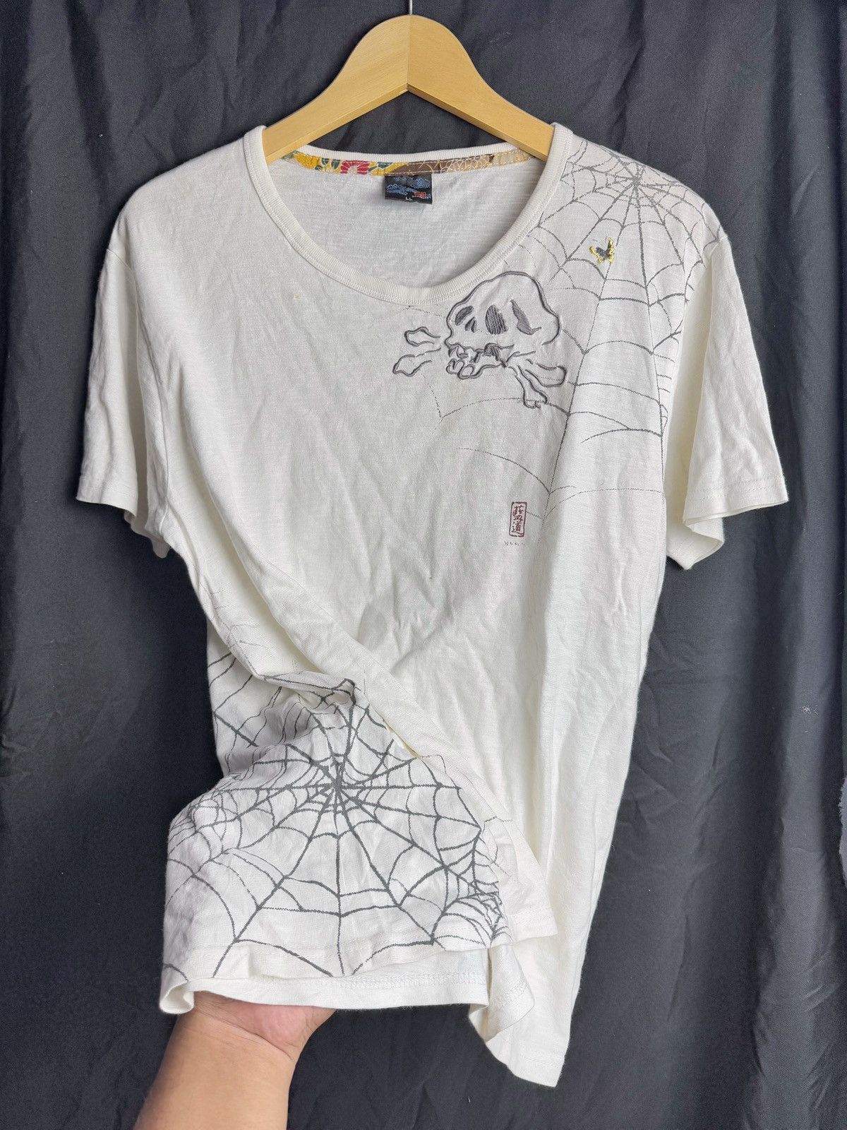 Hysteric Glamour × If Six Was Nine × Japanese Brand Japanese Spider Skulls Tees Size US M / EU 48-50 / 2 - 1 Thumbnail