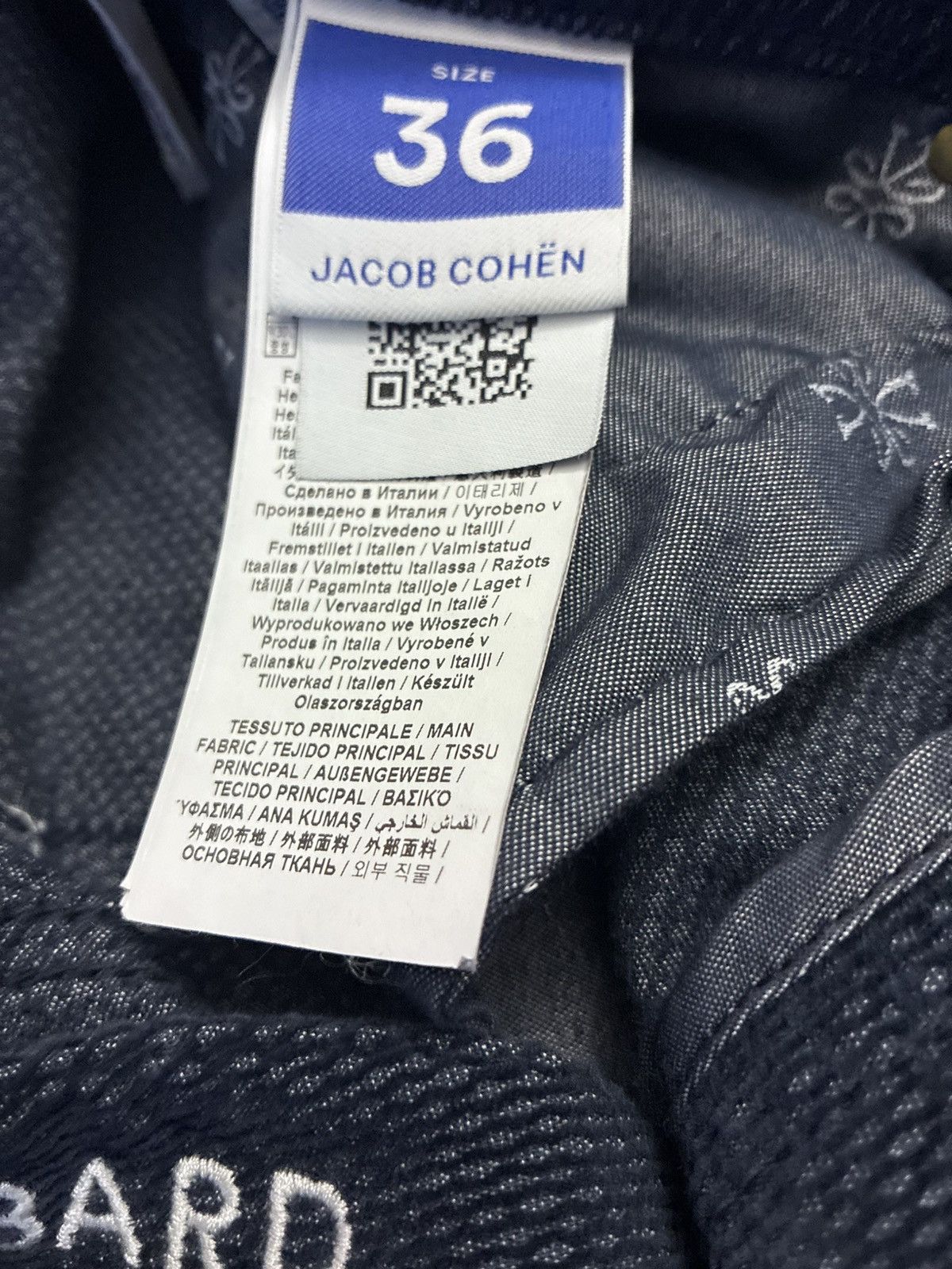Jacob Cohen Jacob Cohën Luxury Denim Jeans Made in Italy Designer Pants Size US 36 / EU 52 - 10 Thumbnail