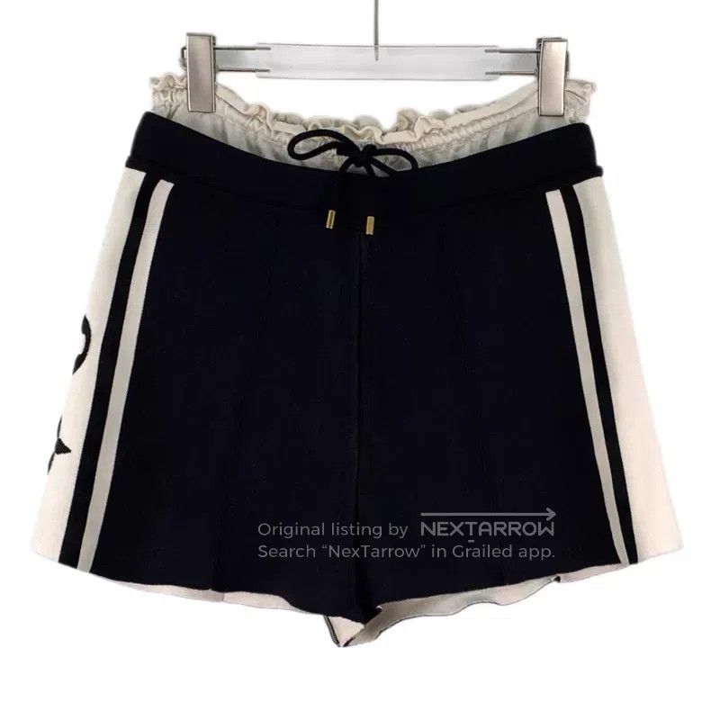 Louis Vuitton Louis Vuitton size l 22 black side stripe logo print drawst Size US 28 / EU 44 - 1 Thumbnail