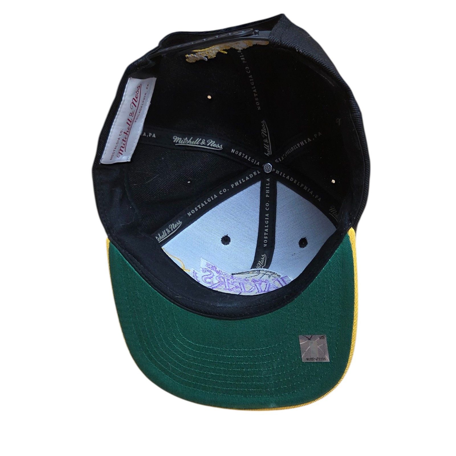 Mitchell & Ness Mitchell & Ness NBA Los Angeles Lakers Snapback Cap Size ONE SIZE - 3 Thumbnail