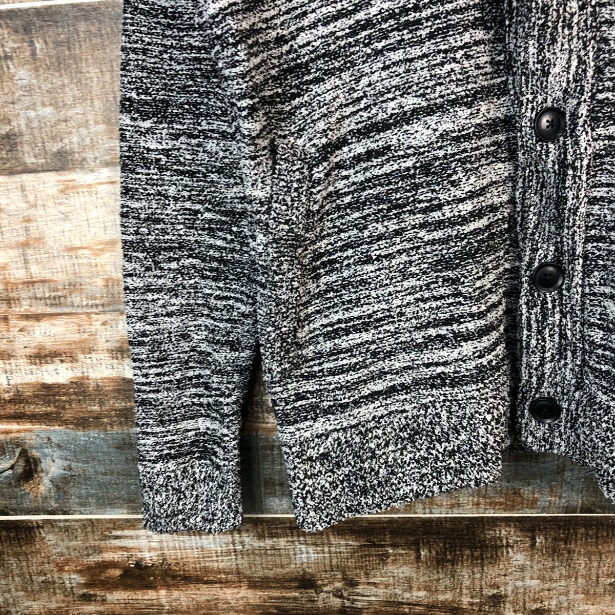 Japanese Brand Colony 2139 Grey Cardigan Knitwear #A1497 Size US M / EU 48-50 / 2 - 7 Thumbnail