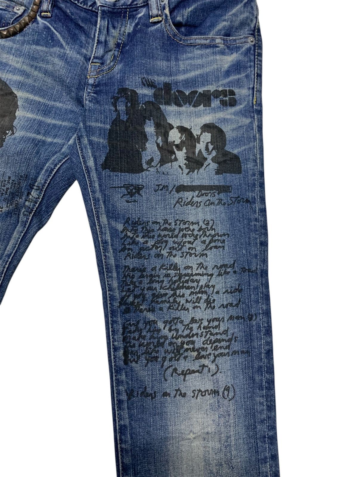 Hysteric Glamour Vintage HYSTERIC GLAMOUR THE DOOR Size 28" / US 6 / IT 42 - 4 Thumbnail