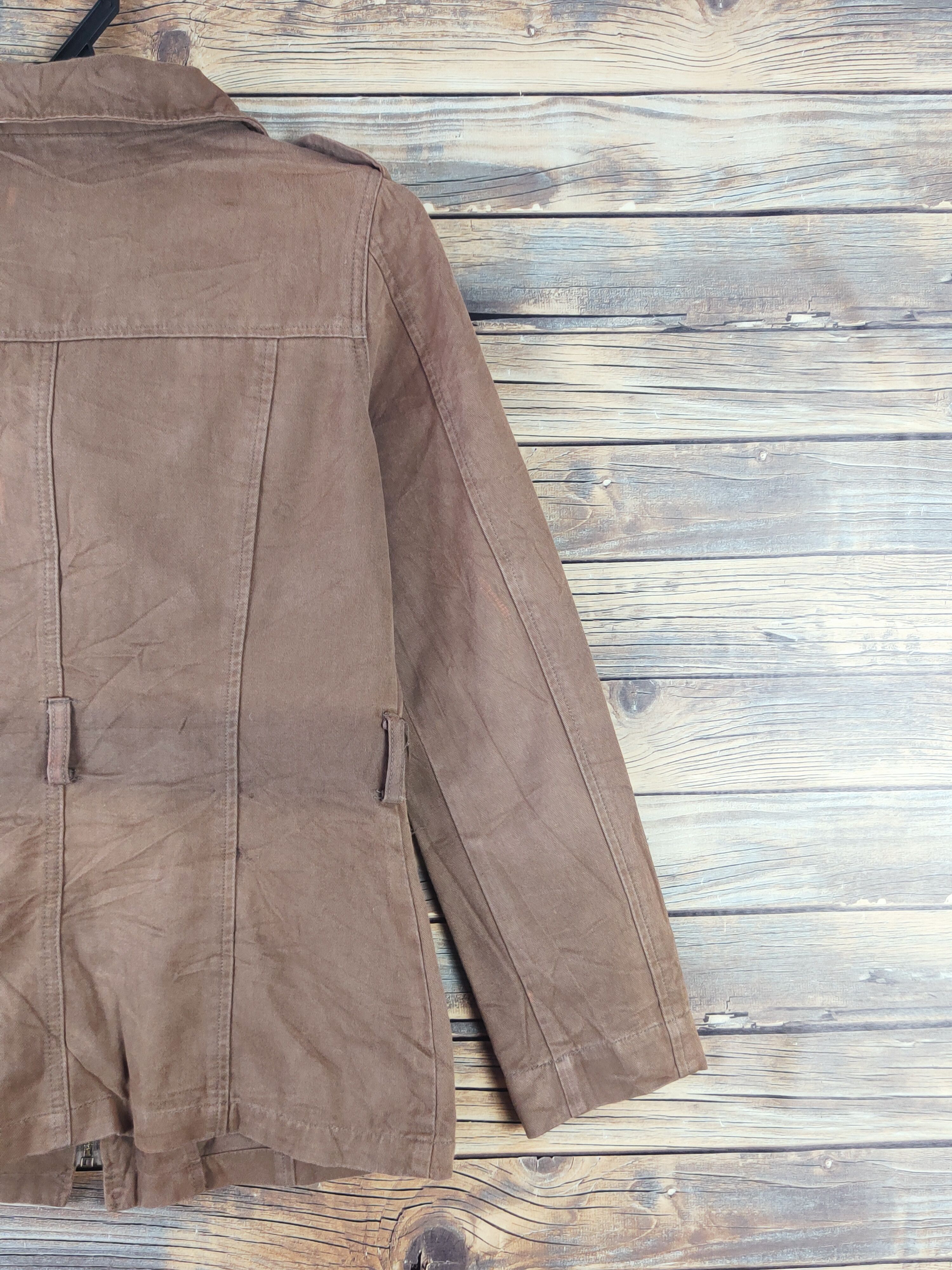 O.d.a Brown faded vintage Jackets #W1757