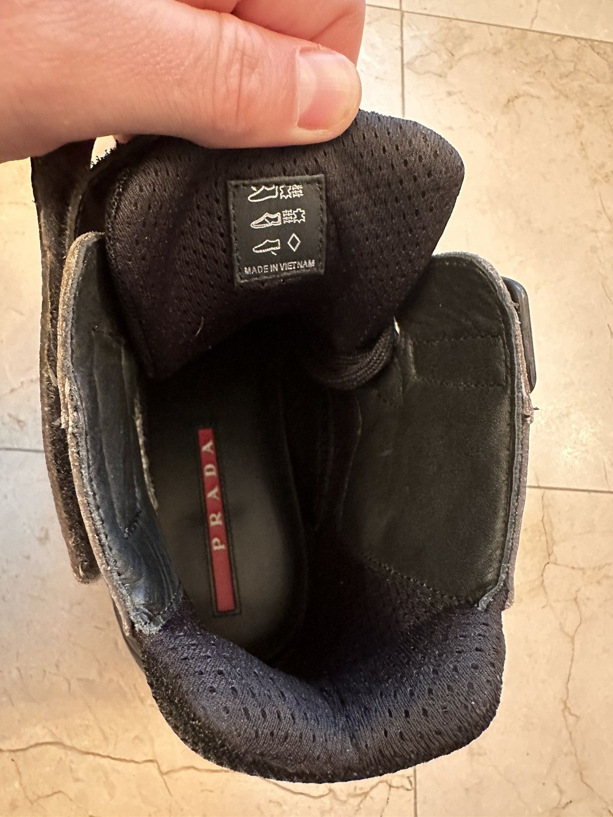Prada Rare Prada America's Cup Saffiano Camo 10.5 UK (US11.5-12) Size US 11.5 / EU 44-45 - 12 Thumbnail