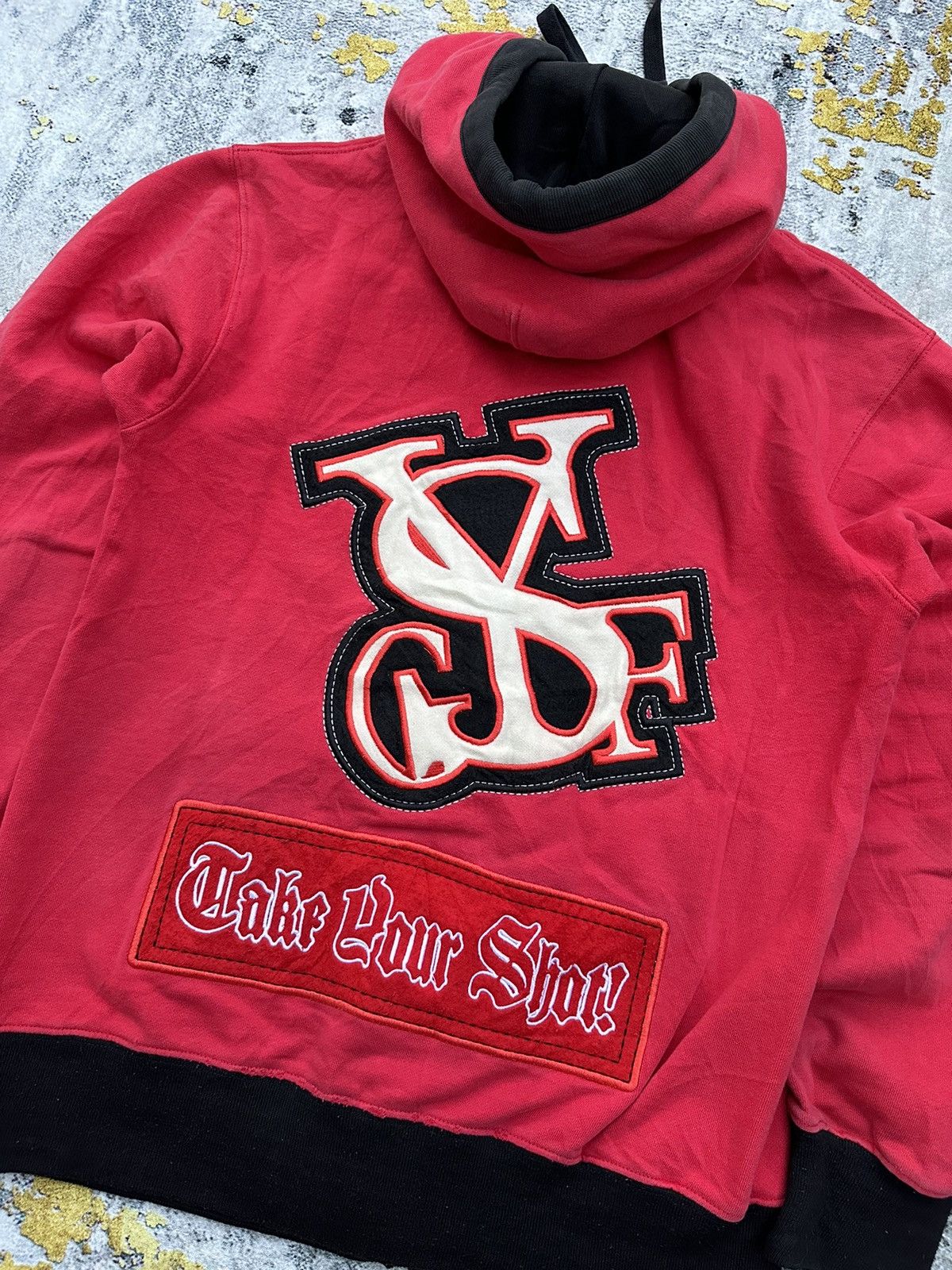 Beauty Beast DISTRESSED STREET YOUNG ZIP HOODIE IF SIX WAS NINE LGB STYLE Size US L / EU 52-54 / 3 - 8 Thumbnail