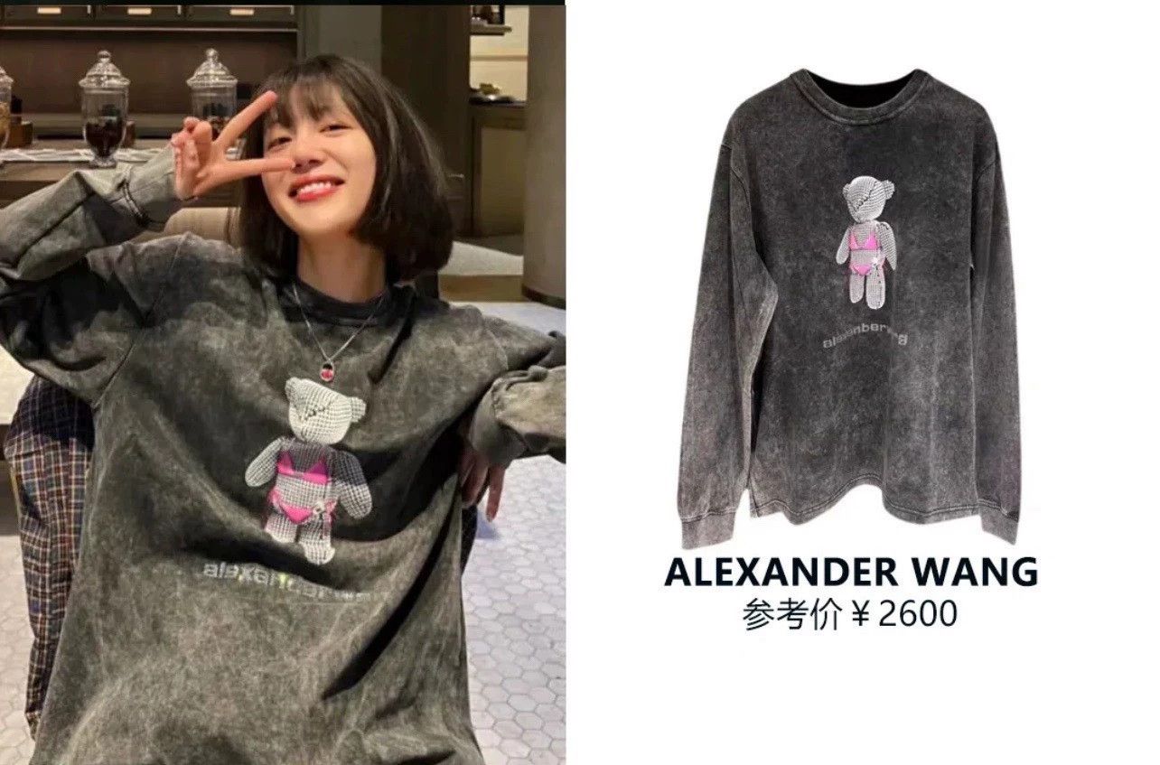 Other ALEX WANG distressed bear print longsleeve sweatshirt Size M / US 6-8 / IT 42-44 - 5 Thumbnail