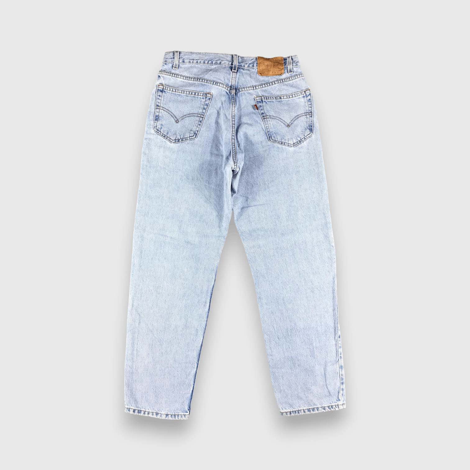 Levi's 90s Vintage Blue Wash Levis 550 Jeans-J2608 Size US 32 / EU 48 - 2 Thumbnail